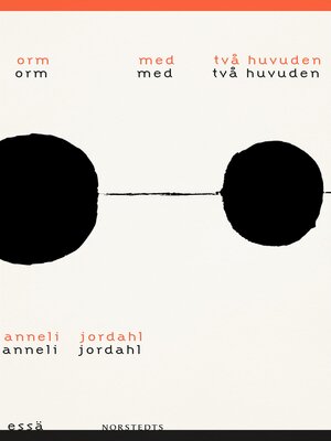 cover image of Orm med två huvuden